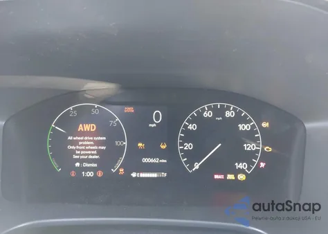 2025 Honda Cr-V Hybrid Sport Touring z USA, uszkodzony, nr VIN 7FARS6H9XSE069598